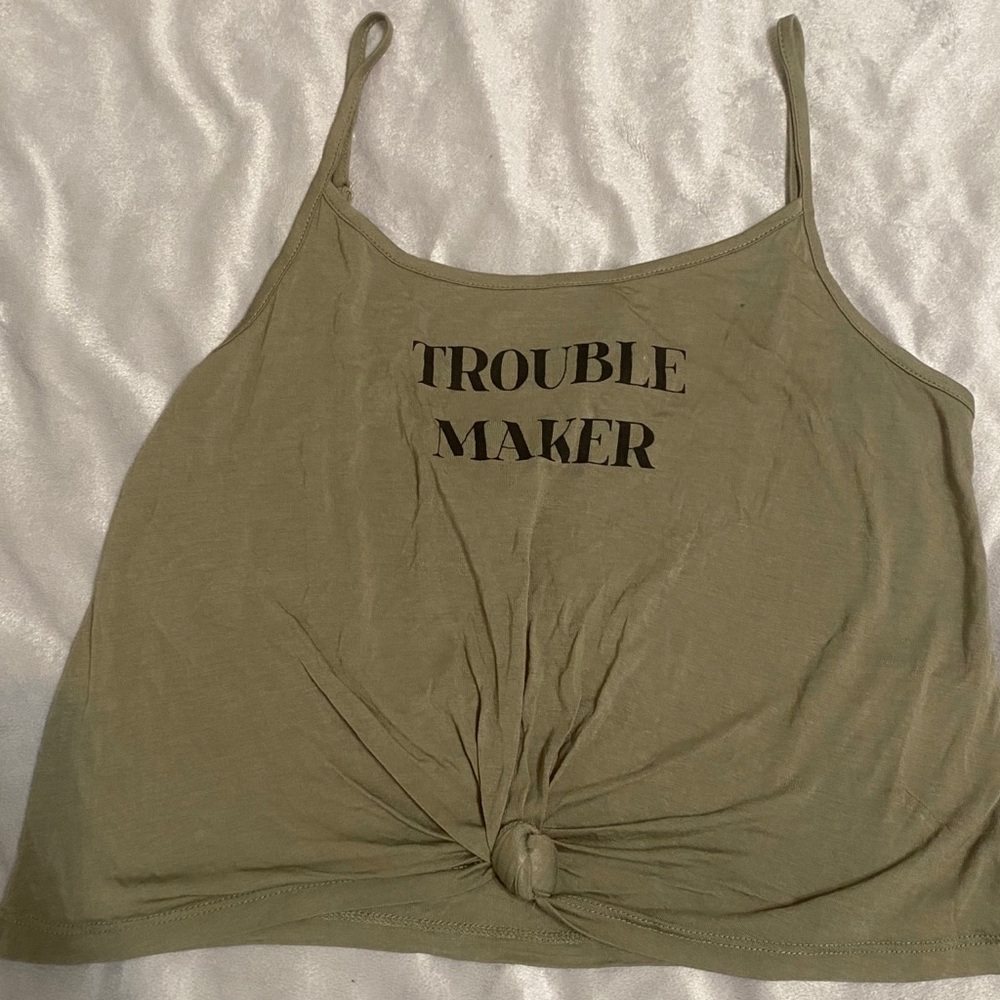 Trouble Maker Crop Top